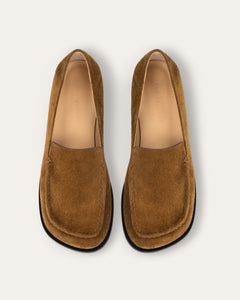 Drew Winter, Toffee Suede Drew Loafer dear-frances 
